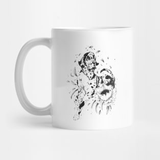 Mr. Puppers Great Dane Dog With Flowers Mug